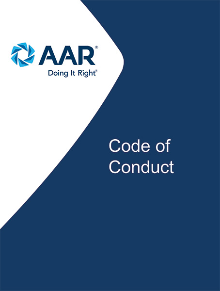 AAR Code of Conduct cover